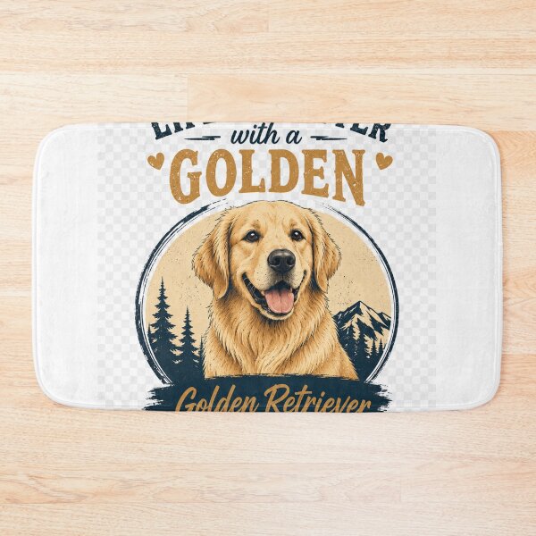 Item preview, Life Is Better With a Golden Retriever | Vintage Dog Lover Retro Design designed and sold by TeeVibeHaus.