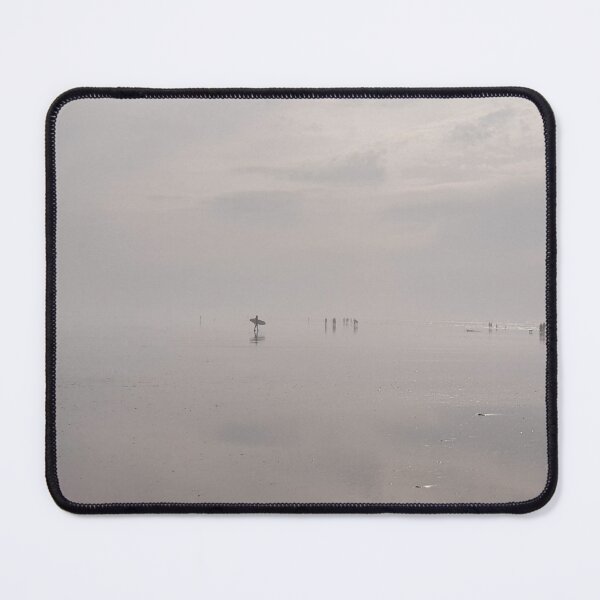 Item preview, Grey surfers on beach designed and sold by LifeLookingCloser.