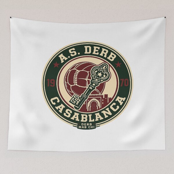 Item preview, A.S. Derb Casablanca Retro Athletic Club Streetwear designed and sold by Mafiazilla.