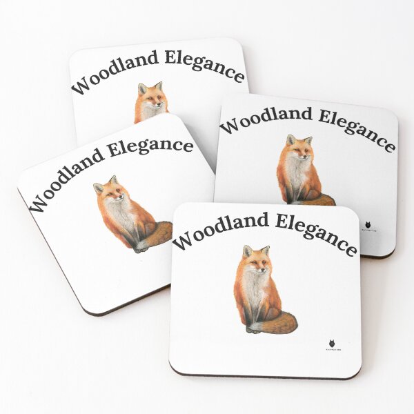 Item preview, Woodland Elegance | Red Fox Illustration designed and sold by Bwolf1956.
