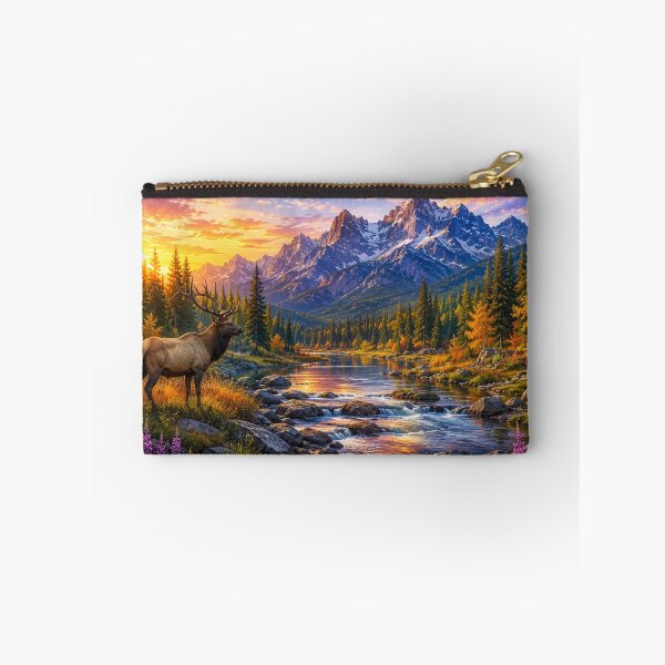 Item preview, Elk In The Mountains designed and sold by DazzleKitty.