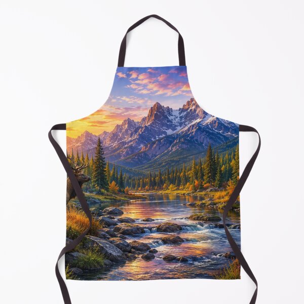 Item preview, Elk In The Mountains designed and sold by DazzleKitty.