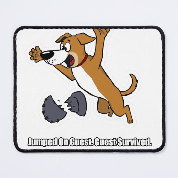 Item preview, Boxer - Jumped On Guest Guest Survived - Funny Boxer Gift designed and sold by pawdrops.