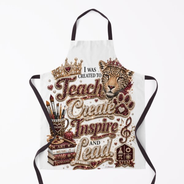 Item preview, I Was Created to Teach, Create, Inspire and Lead™ Royal Purpose Edition™ | Faith-Based Educator Collection designed and sold by Creative Expressions Art.