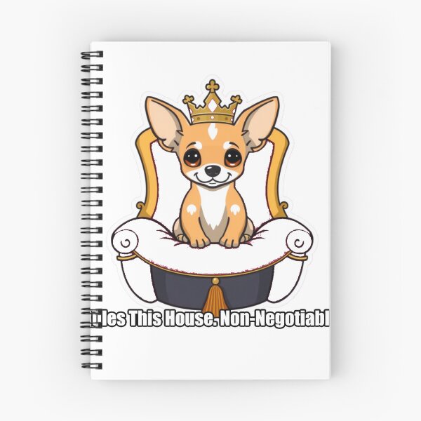 Item preview, Chihuahua - Rules This House Non-Negotiable - Funny Chihuahua Gift designed and sold by pawdrops.