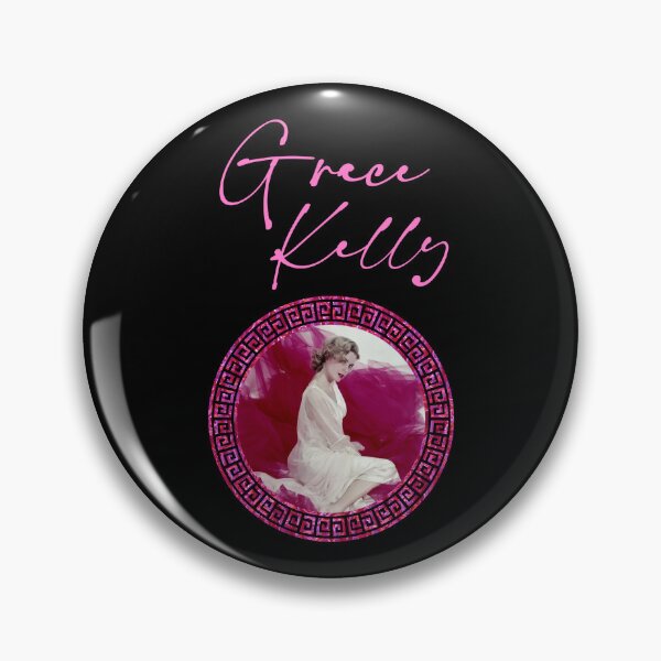 Item preview, Grace Kelly in Pink (on Black) designed and sold by PawsitiveMum3.