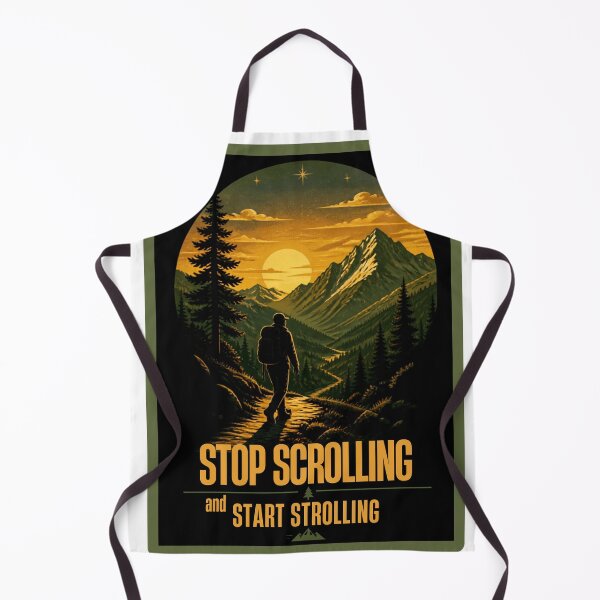 Item preview, Stop Scrolling and Start Strolling designed and sold by DesignsForThee.