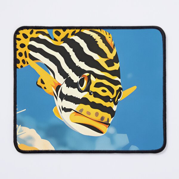 Item preview, Krabi Coral Reef Symphony – Vintage Marine Poster designed and sold by Spirit of Siam.