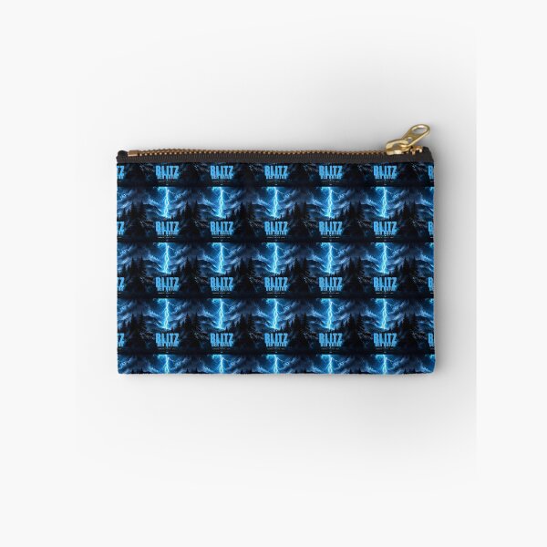 Item preview, Nature Lightning Fantasy – Neon Blue Thunder Forest | Electric Nature Art designed and sold by DervoTeck2767.