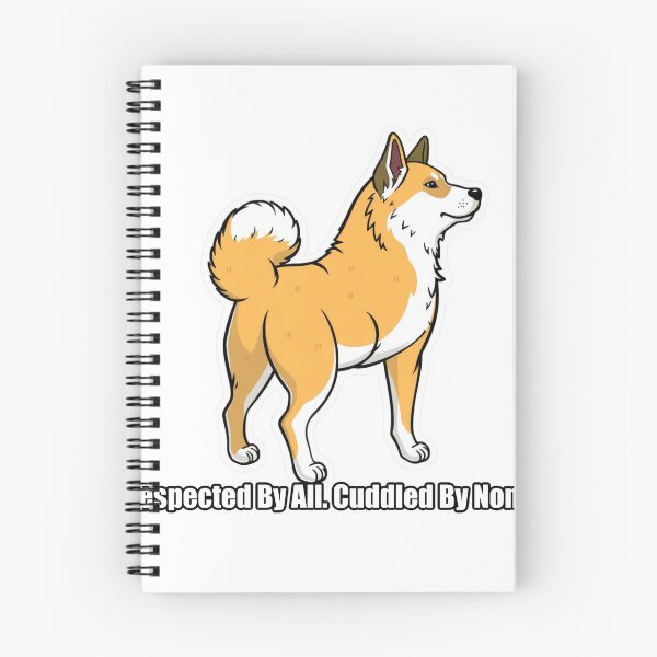 Item preview, Akita - Respected By All Cuddled By None - Funny Akita Gift designed and sold by pawdrops.