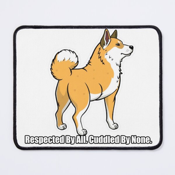 Item preview, Akita - Respected By All Cuddled By None - Funny Akita Gift designed and sold by pawdrops.