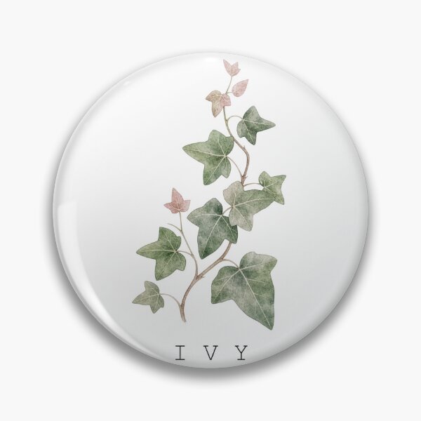 Item preview, Female Names Plants Elegant Watercolor Ivy Art designed and sold by FernLiz.