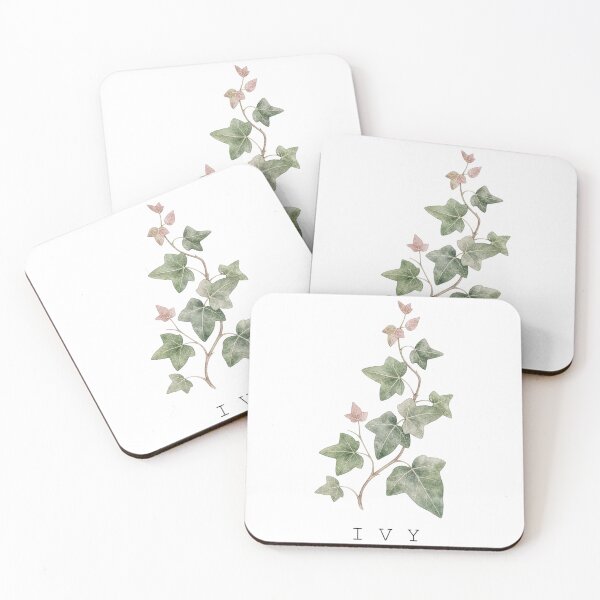 Item preview, Female Names Plants Elegant Watercolor Ivy Art designed and sold by FernLiz.