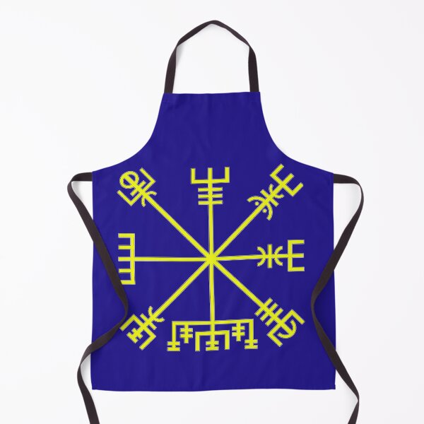 Item preview, Vegvísir Icelandic Wayfinder Symbol - Yellow designed and sold by shorethings.