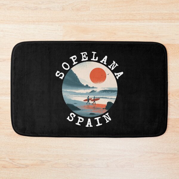 Item preview, Sopelana - Spain (with White Lettering) designed and sold by VelvetRoom.
