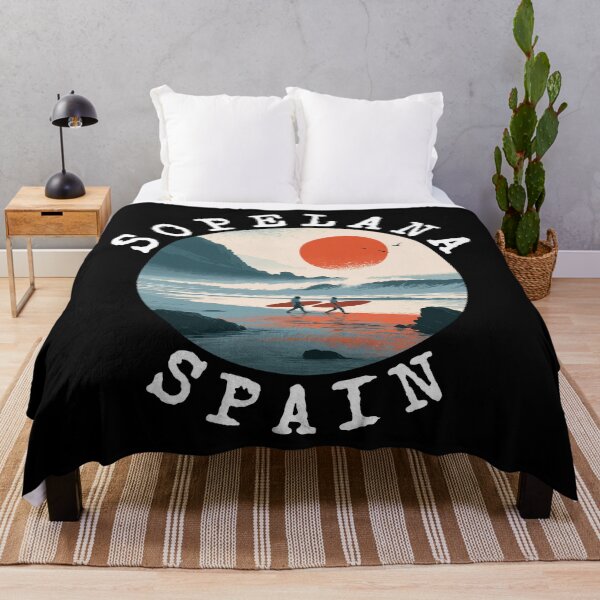 Item preview, Sopelana - Spain (with White Lettering) designed and sold by VelvetRoom.