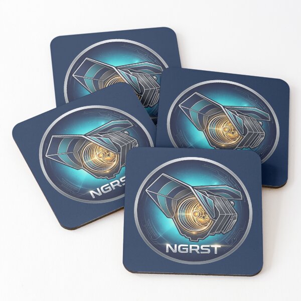 Item preview, NGRST Nancy Grace Roman Space Telescope Circular Badge designed and sold by KiwiRider.