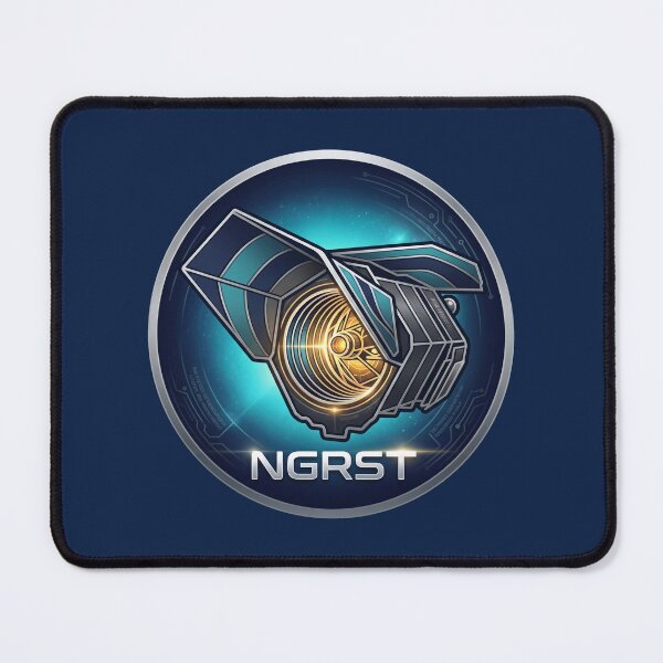 Item preview, NGRST Nancy Grace Roman Space Telescope Circular Badge designed and sold by KiwiRider.