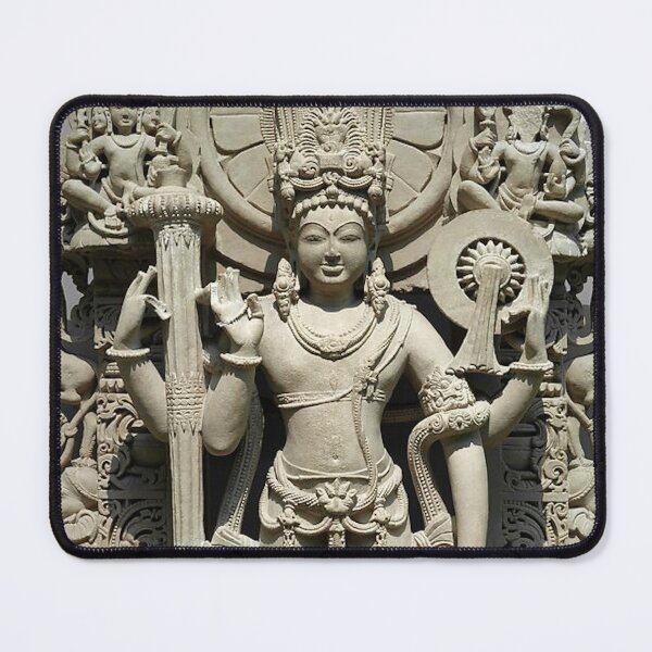 Item preview, Punjab 10th Century Vishnu Statue  designed and sold by AnimaliaStar.