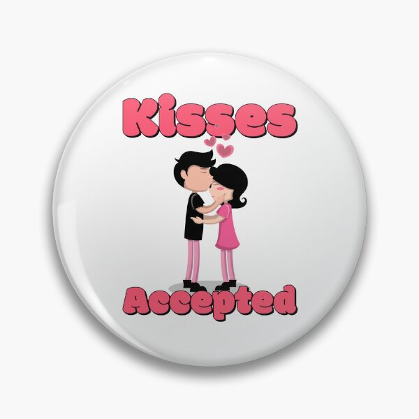 Item preview, Kisses Accepted National Girlfriend Day designed and sold by SquatchPrintsCo.