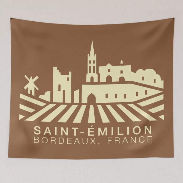 Item preview, Saint-Émilion Logo designed and sold by travelwitheric.