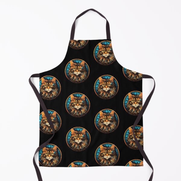 Item preview, Laperm Cat Stained Glass Leadlight Artistic Design Boys Girls designed and sold by rafaeltto.