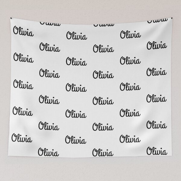 Item preview, Olivia Name Design designed and sold by SolGalaxyDesign.