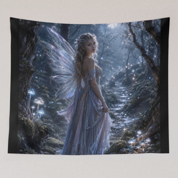 Item preview, Silver Mist Fairy  designed and sold by jgvisualarts.
