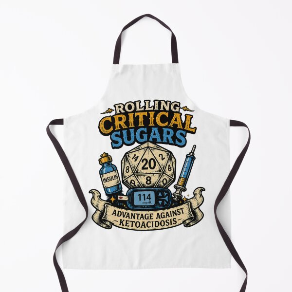 Item preview, Rolling Critical Sugars: Advantage Against Ketoacidosis designed and sold by BlindPete.