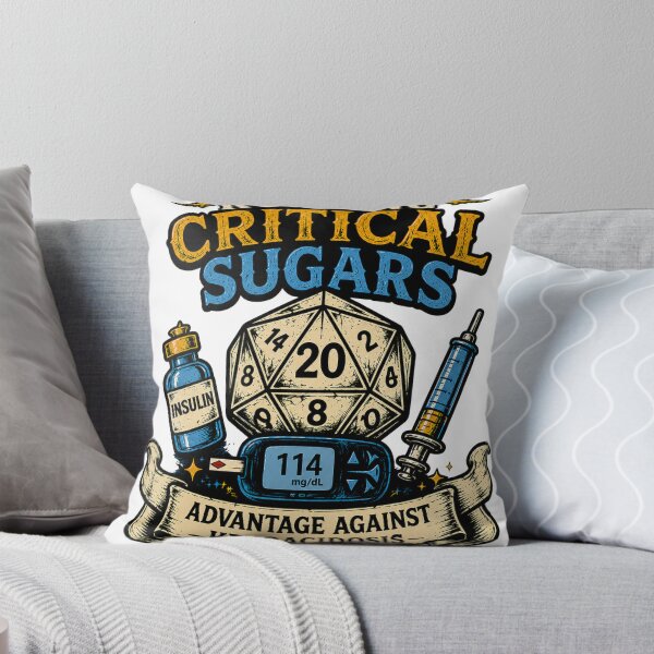 Item preview, Rolling Critical Sugars: Advantage Against Ketoacidosis designed and sold by BlindPete.