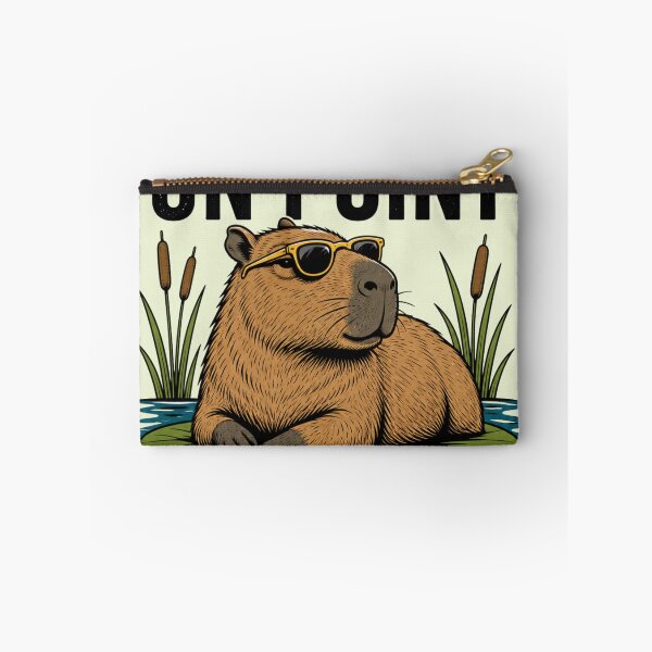 Item preview, Off Grid On Point Capybara with Sunglasses Funny Animal designed and sold by Retro Rascals Co..