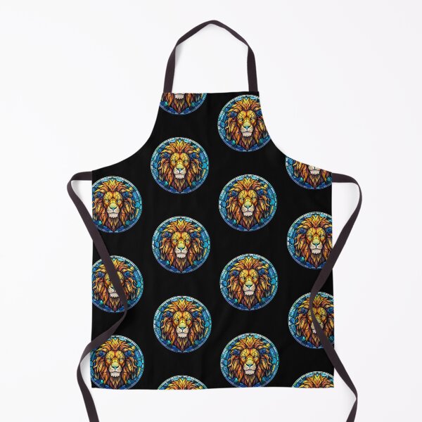 Item preview, Lion Stained Glass Leadlight Artistic Design Boys Girls designed and sold by rafaeltto.
