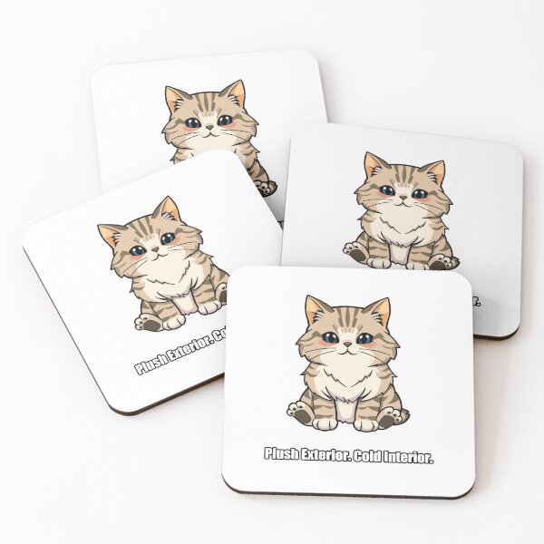 Item preview, British Shorthair - Plush Exterior Cold Interior - Funny Cat Gift designed and sold by pawdrops.