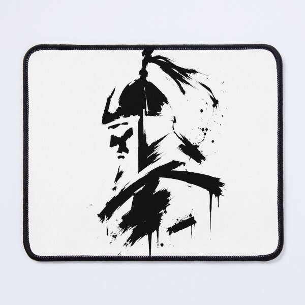 Item preview, Ancient Greek Helmet Gothic Black and White Graphic T-Shirt designed and sold by Mystic & Celestial Art.