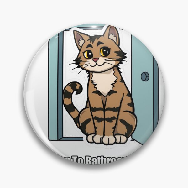 Item preview, Maine Coon - Followed You To Bathroom Obviously - Funny Cat Gift designed and sold by pawdrops.