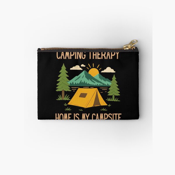 Item preview, Camping Therapy - Home Is My Campsite designed and sold by WildArtStudioPL.