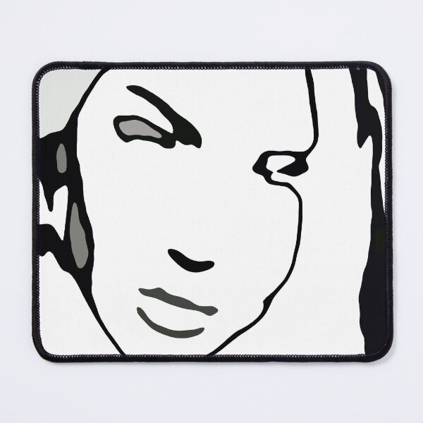 Item preview, Minimalist Bold Vector Portrait - Modern Abstract Line Art designed and sold by StudioDestruct.