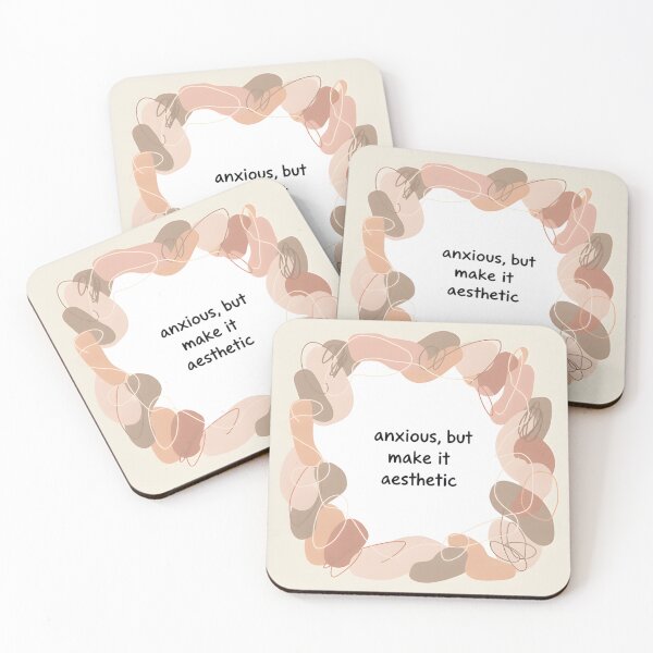 Item preview, anxious, but make it aesthetic  designed and sold by GirlBuy.