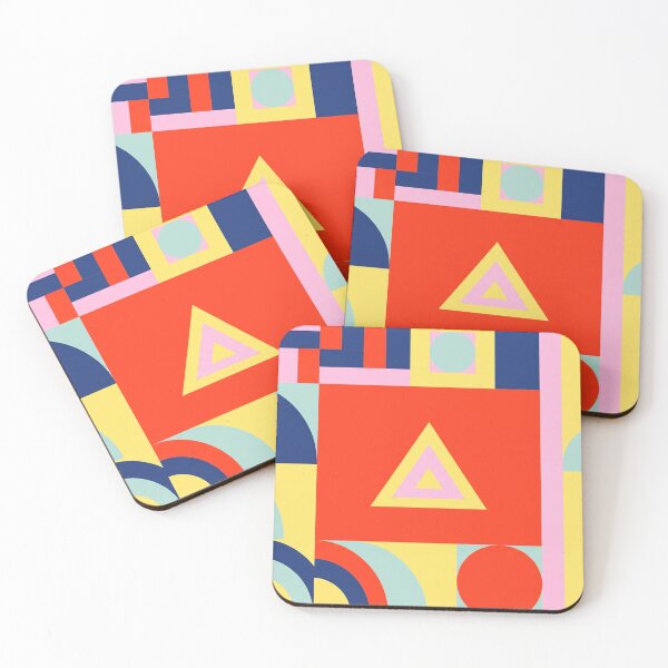 Item preview, Modern Geometric Abstraction – Bauhaus Style designed and sold by Timegraf.