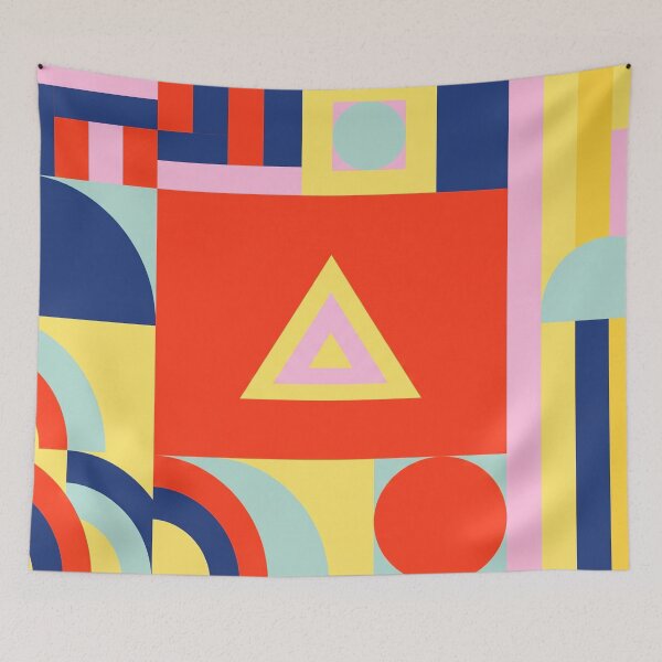 Item preview, Modern Geometric Abstraction – Bauhaus Style designed and sold by Timegraf.