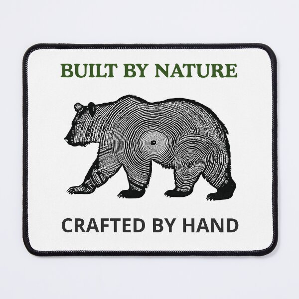 Item preview, Built by Nature Crafted by Hand designed and sold by LeSoniPapaPrint.