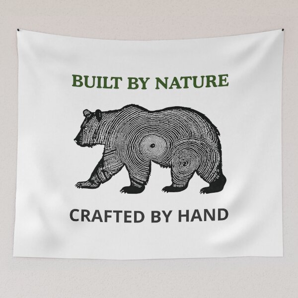 Item preview, Built by Nature Crafted by Hand designed and sold by LeSoniPapaPrint.