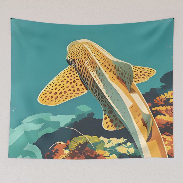 Item preview, Andaman Coral Paradise – Vintage Marine Poster designed and sold by Spirit of Siam.