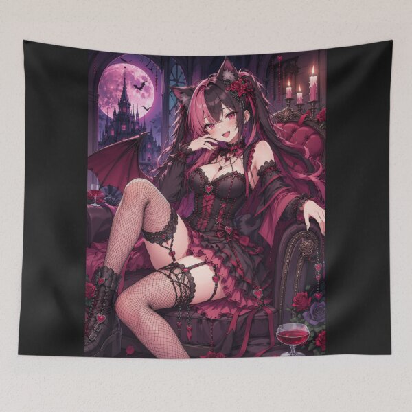 Item preview, Gothic Vampire Princess | Dark Anime Gothic Aesthetic designed and sold by Revyra Design .