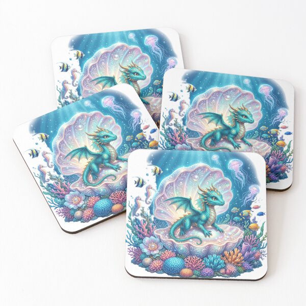 Item preview, Baby dragon emerging from pearl designed and sold by kidoramagic.