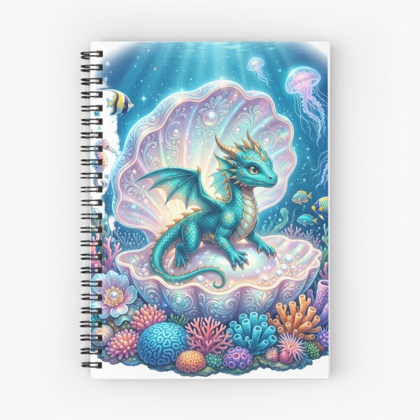 Item preview, Baby dragon emerging from pearl designed and sold by kidoramagic.