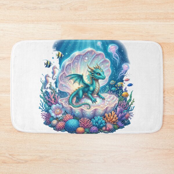 Item preview, Baby dragon emerging from pearl designed and sold by kidoramagic.