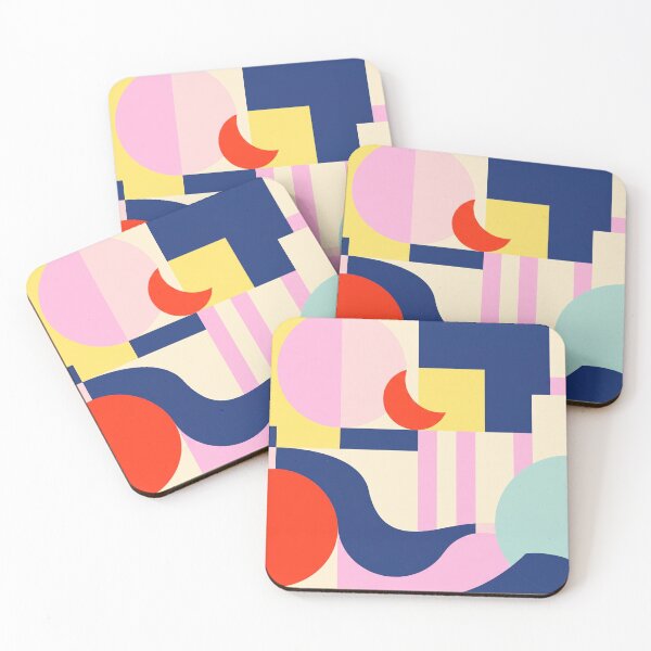 Item preview, Modern Geometric Abstraction – Bauhaus Style designed and sold by Timegraf.