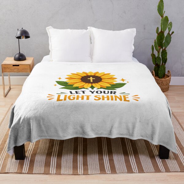 Item preview, Let Your Light Shine Christian | Sunflower Faith designed and sold by stylishdzign.