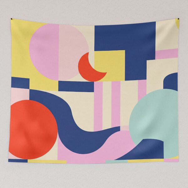 Item preview, Modern Geometric Abstraction – Bauhaus Style designed and sold by Timegraf.